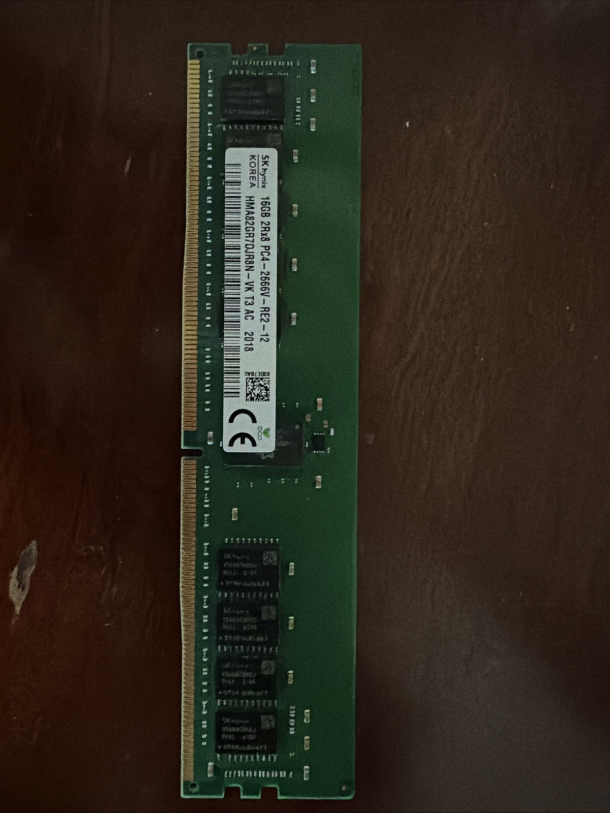 16GB 2Rx8 PC4-2666V-TG1-11 HMA82GS7CJR8N-VK SK Hynix SODIMM RAM