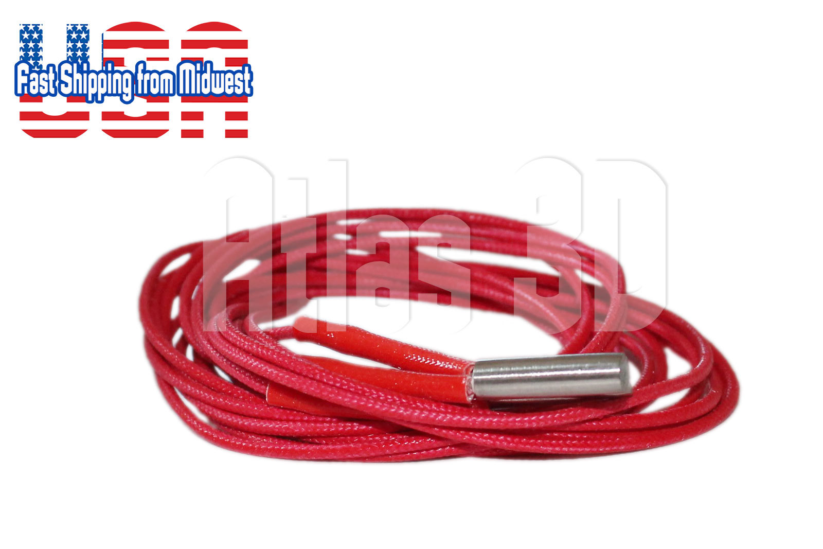 Cartridge Heater 24v 40W For Prusa 3D Reprap Printer Extruder Hotend, 3D Printer