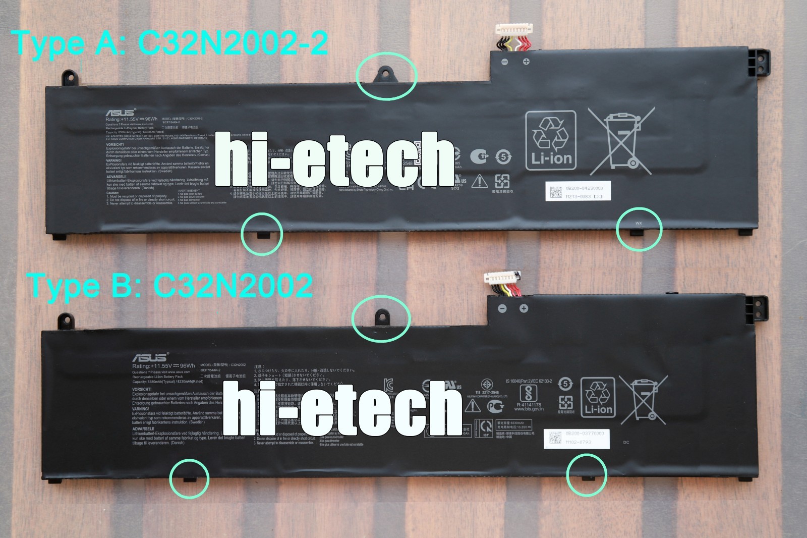 New Genuine C32N2002 Battery for Asus ZenBook Flip 15 UX535LI UX564EH UX564PH