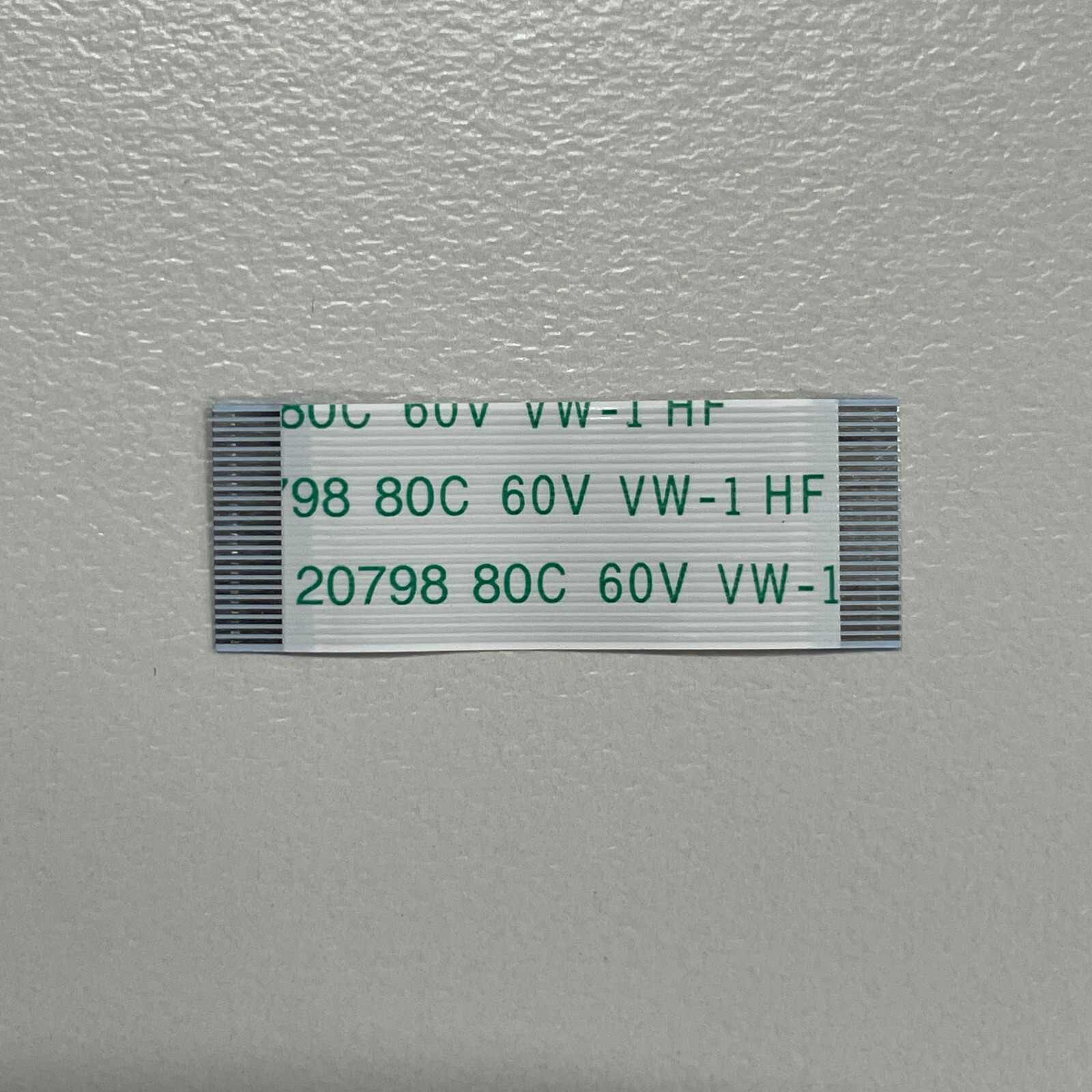 Genuine AWM 20798 24-Pin 35mm x 18mm Flat Ribbon Cable 80C 60V VW-1 HF E308724