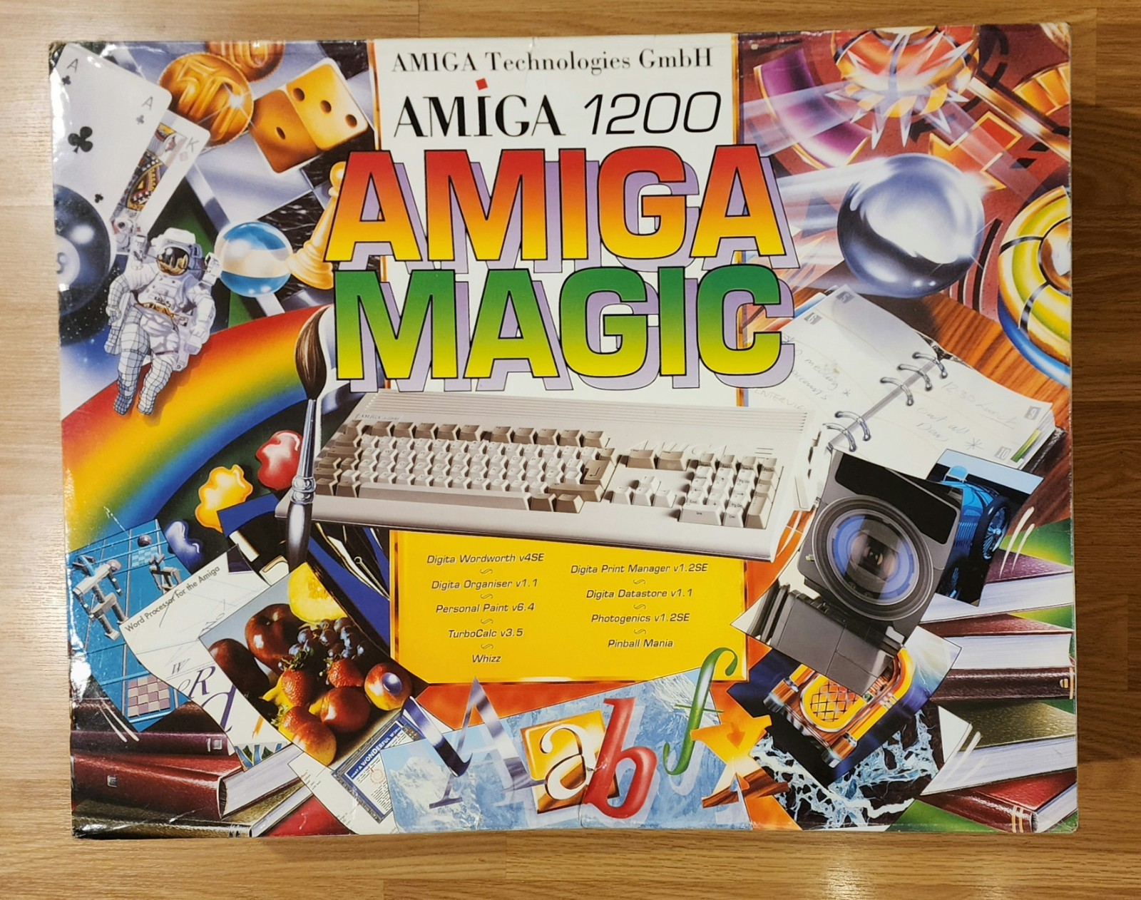 Commodore Amiga 1200 Magic Pack PAL + TF1260 Full CPU 128 MB fast ram +.........