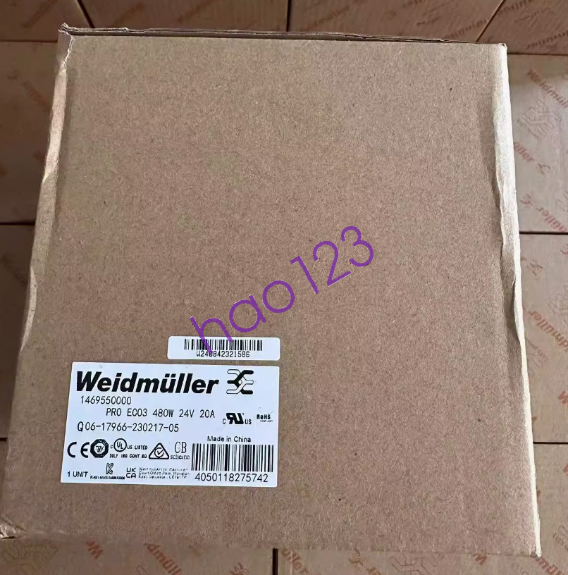 1PCS NEW Weidmüller 1469550000 PRO ECO3 480W 24V 20A power supply DHL/FedEx
