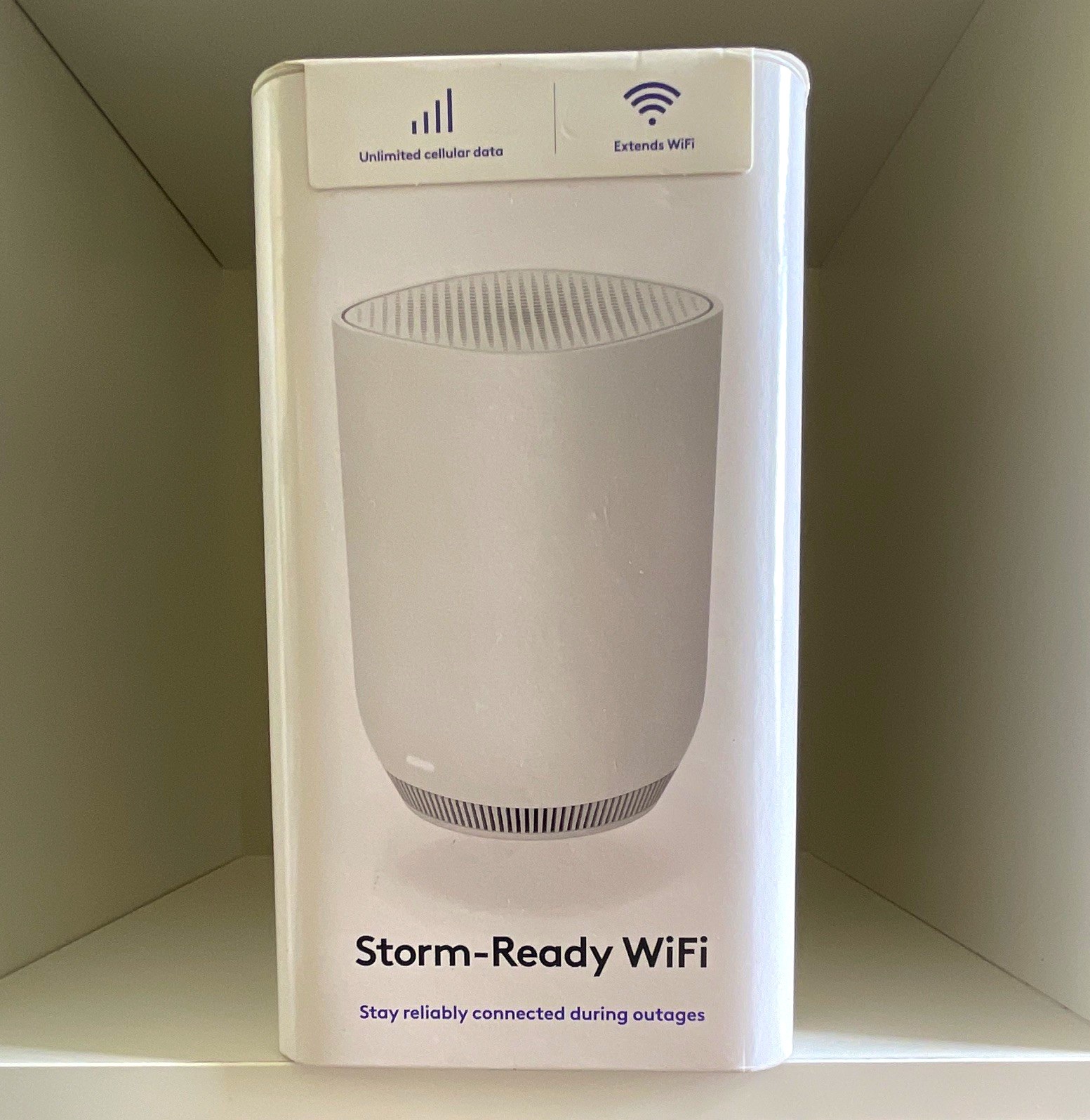 Xfinity Storm-Ready WiFi Extender LTE Dual-Band White 2x Gigabit Ports 306855