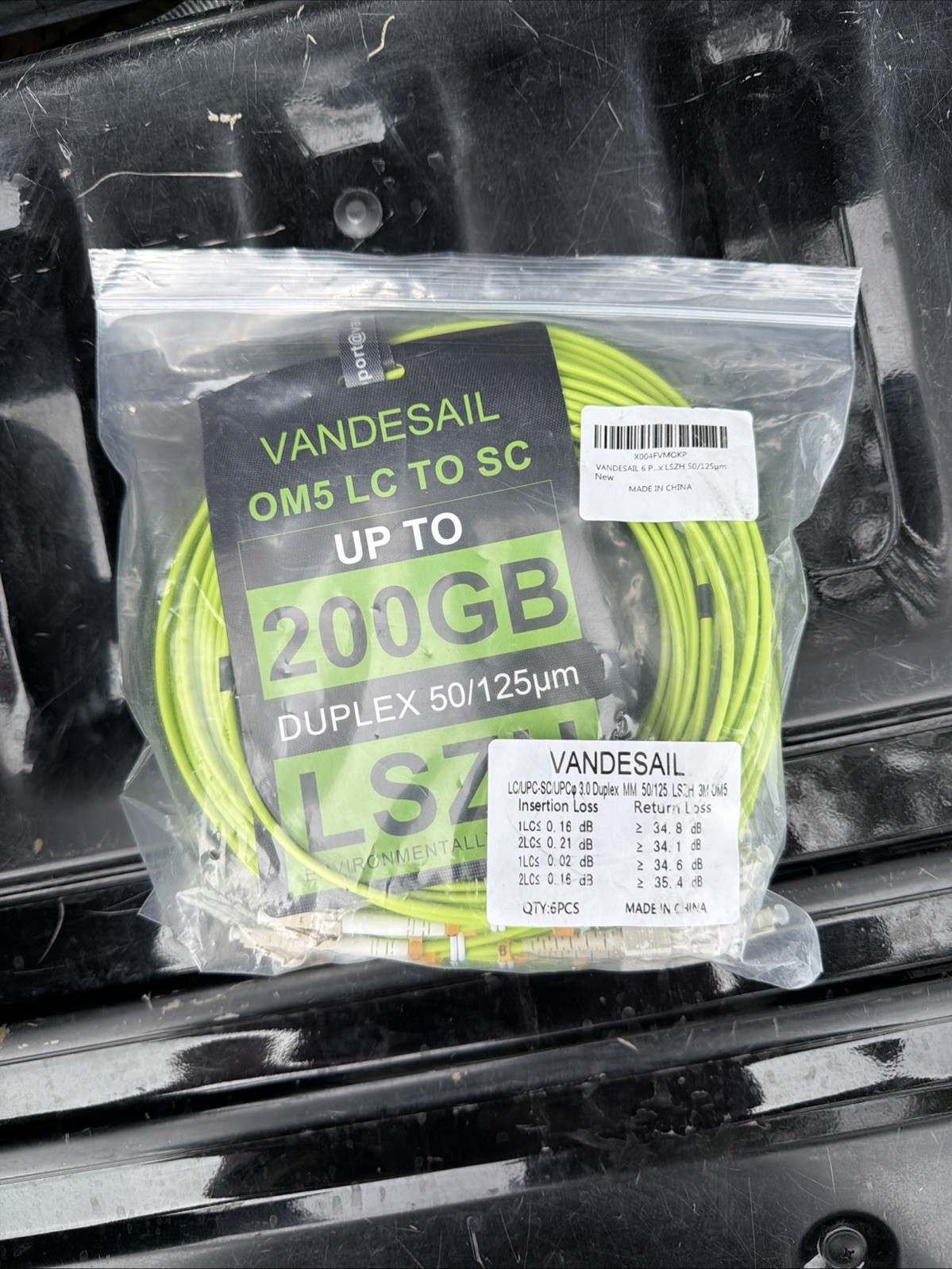 Vandesail Om5 Lc To Sc Up To 200gb Lszh