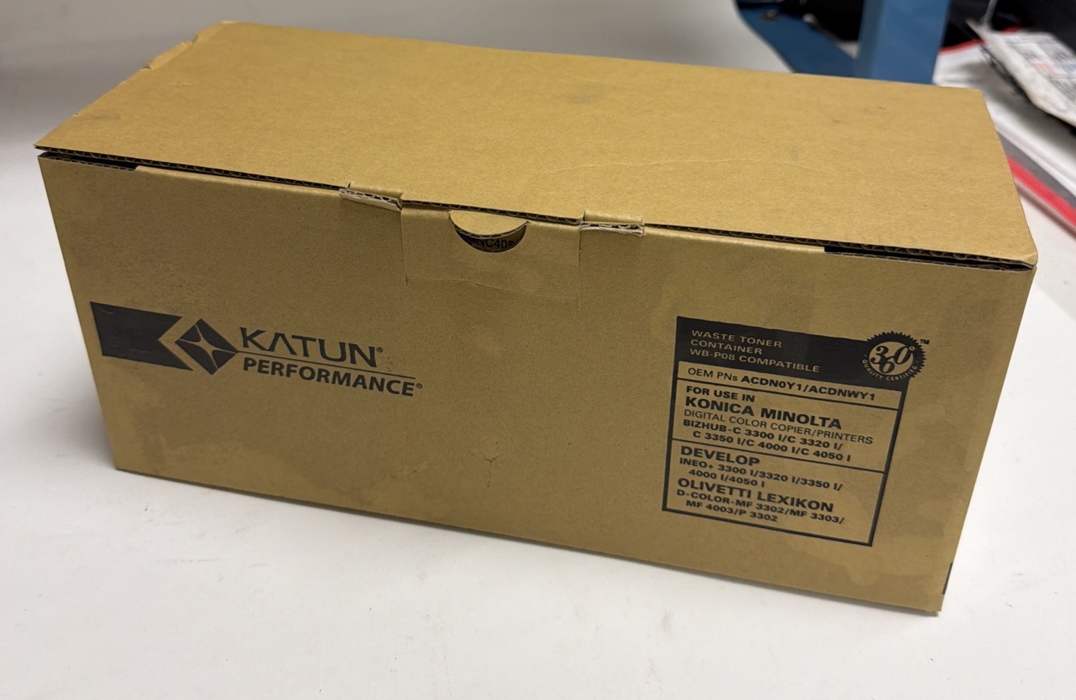 Konica Minolta WB-P10 ACTE011 Waste Toner Btle Bizhub 4050i 4700i 4750i