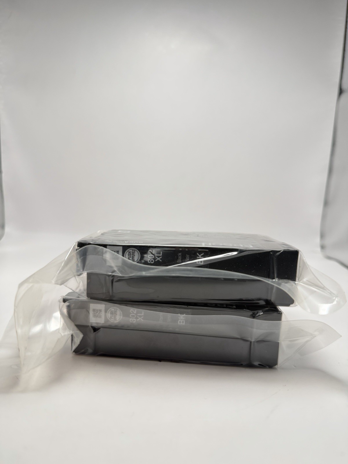 (2x) Epson DURABrite 802XL (T802XL120-S) Ultra Black Ink Cartridge Sealed No Box