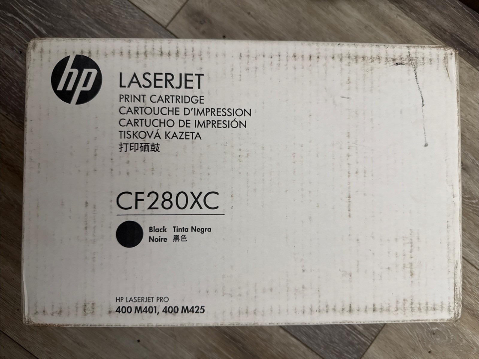 HP 80X CF280XC CF280X LaserJet Black Toner 400 M401 MFP M425 OEM Genuine