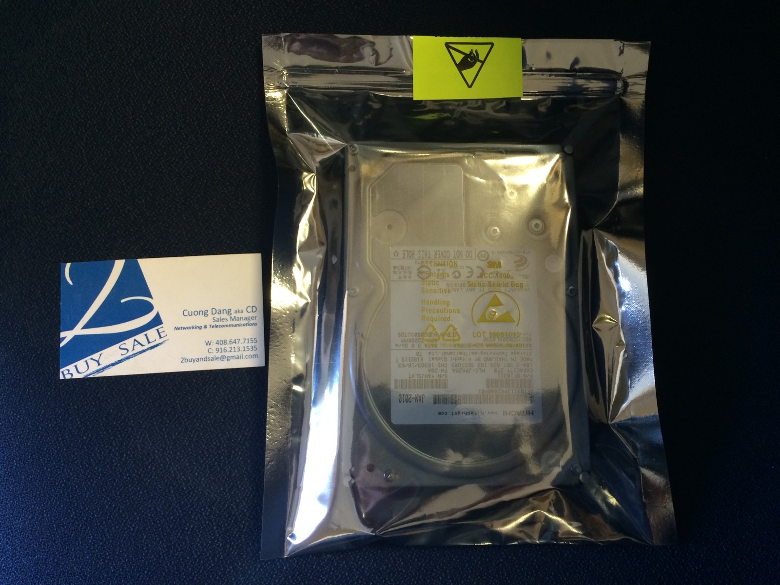 Hitachi HDS722020ALA330 2TB 3.5" SATA Hard Drive 0F10311 JPK28A 7200RPM 3.0Gb/s