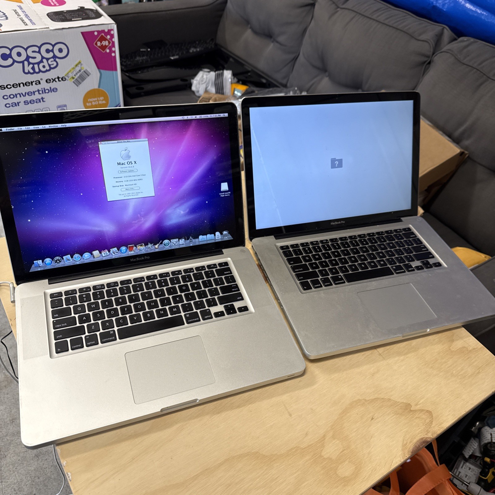 Lot of 2 APPLE MACBOOK PRO - A1286