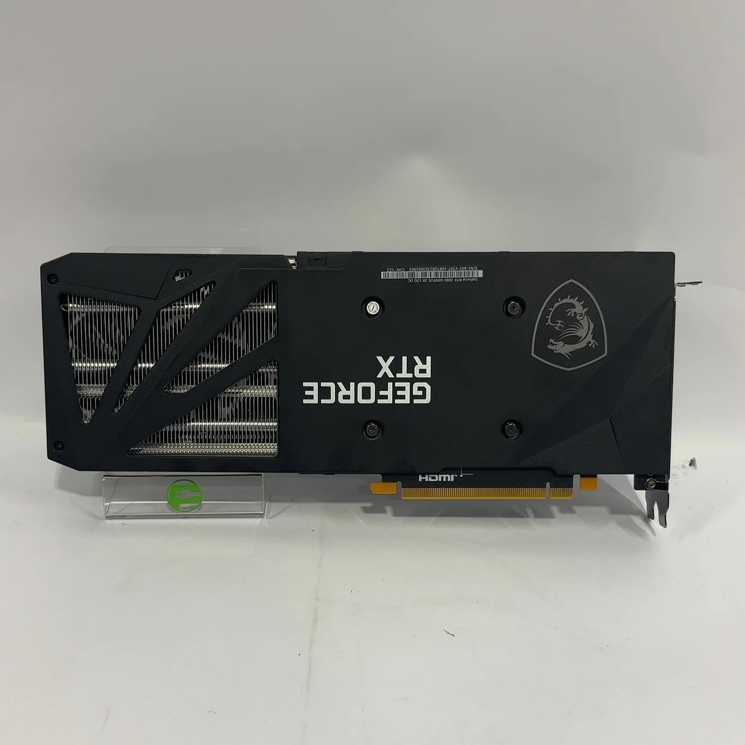 MSI GeForce RTX 3060 Ventus 3X OC 12GB GDDR6 Graphics Card G3060V3X12C