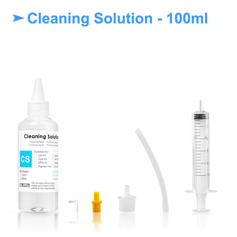 Eco-Solvent Ink Cleaning Solution for Epson/Roland/Mimaki/Mutoh Print Head