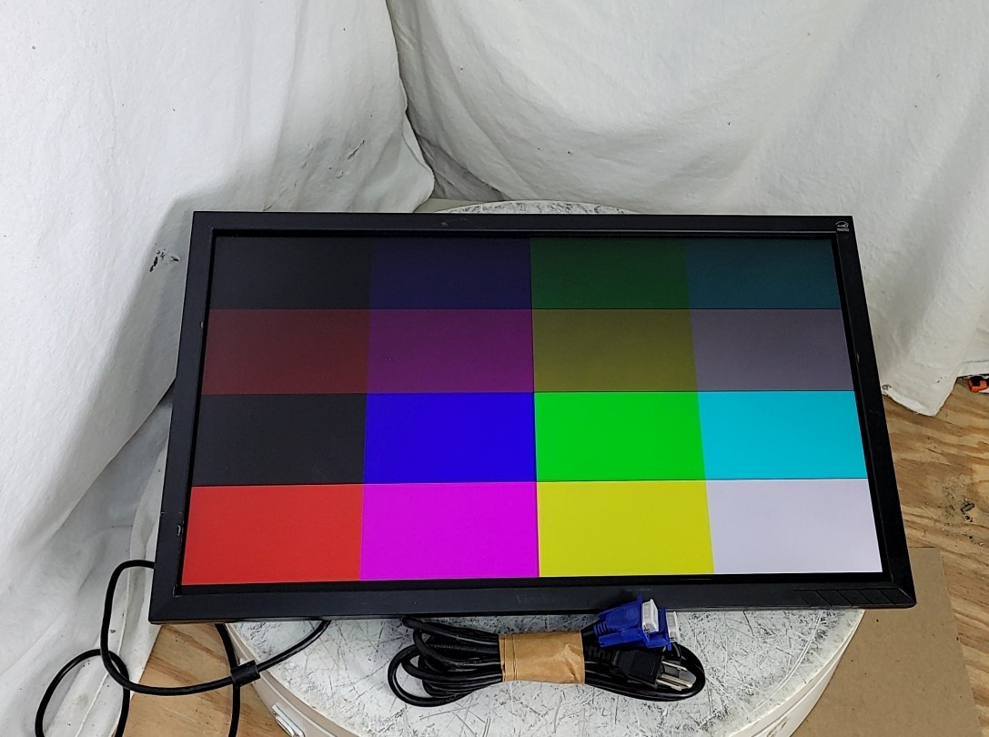ViewSonic VG2439m-LED VS14782 24" LCD Monitor DisplayPort VGA DVI SEE NOTES