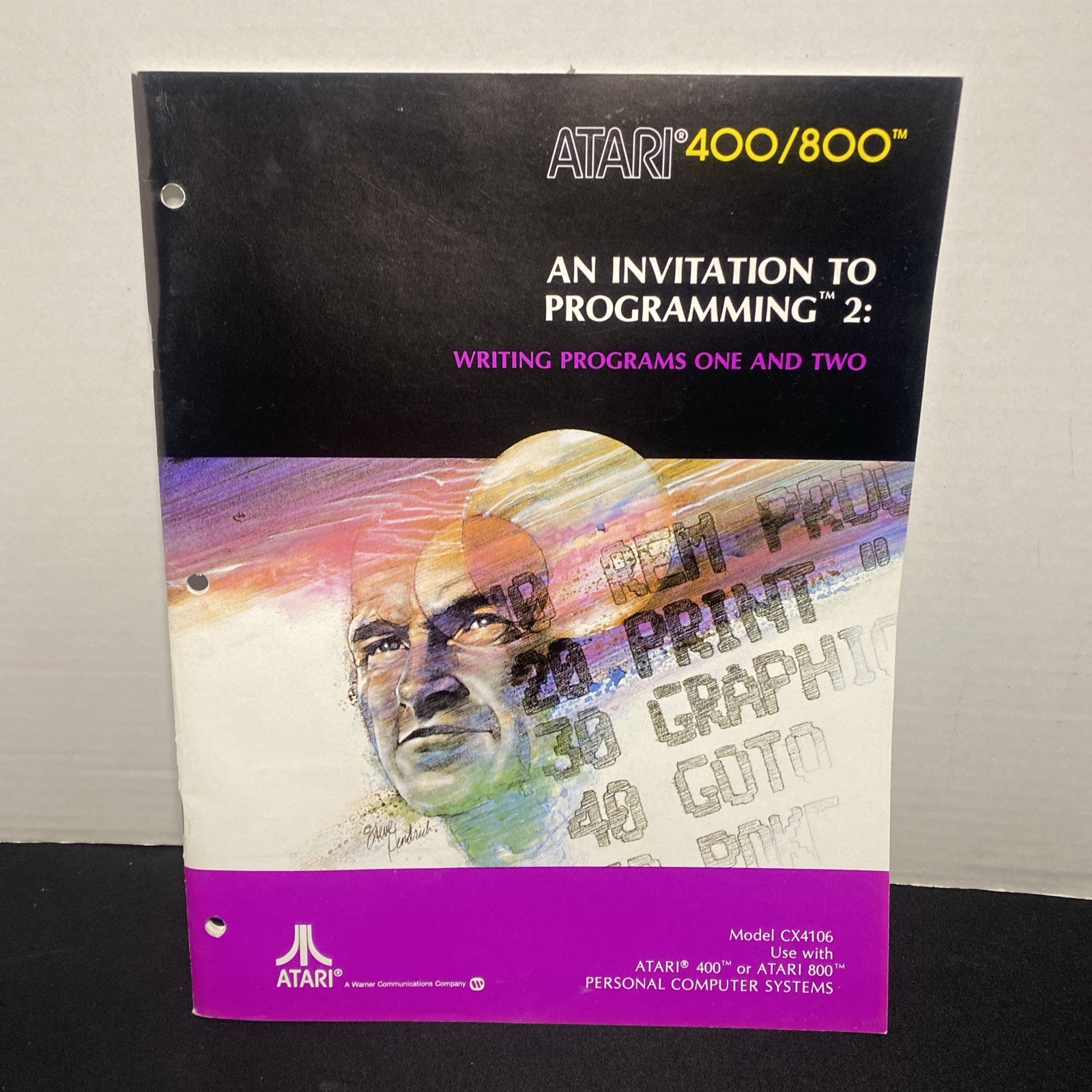 An Invitation To Programming: 2 Writing Program One Two CX4106 Atari 400/800