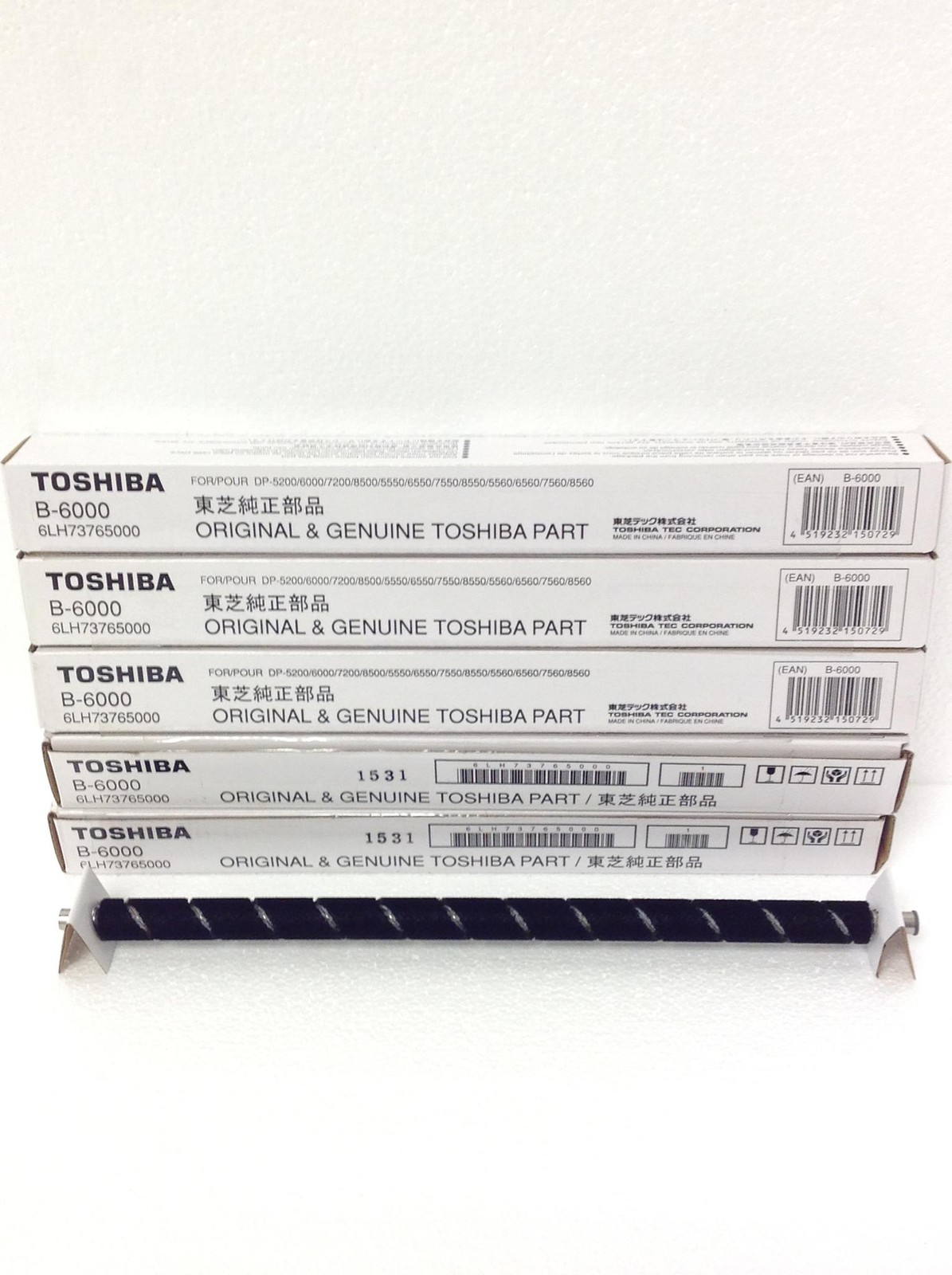 10x NEW Genuine Toshiba 6LH73765000 14" Drum Cleaning Roll B-6000 DP-5200 -6000