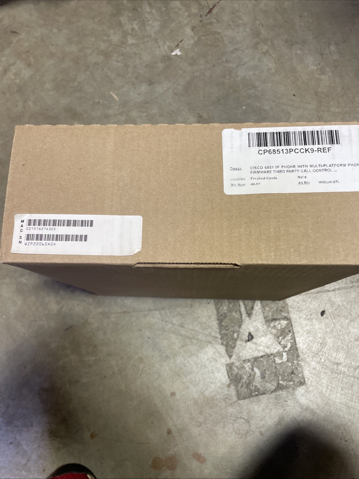 Cisco CP68513PCCK9 Multiplatform IP Phone