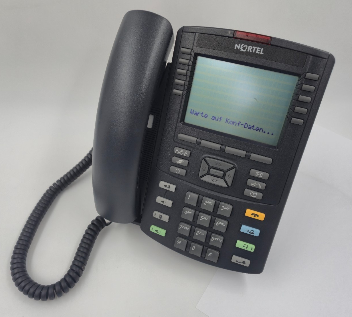 Nortel IP Phone 1230 VoIP Business Phone Model NTYS20 Charcoal