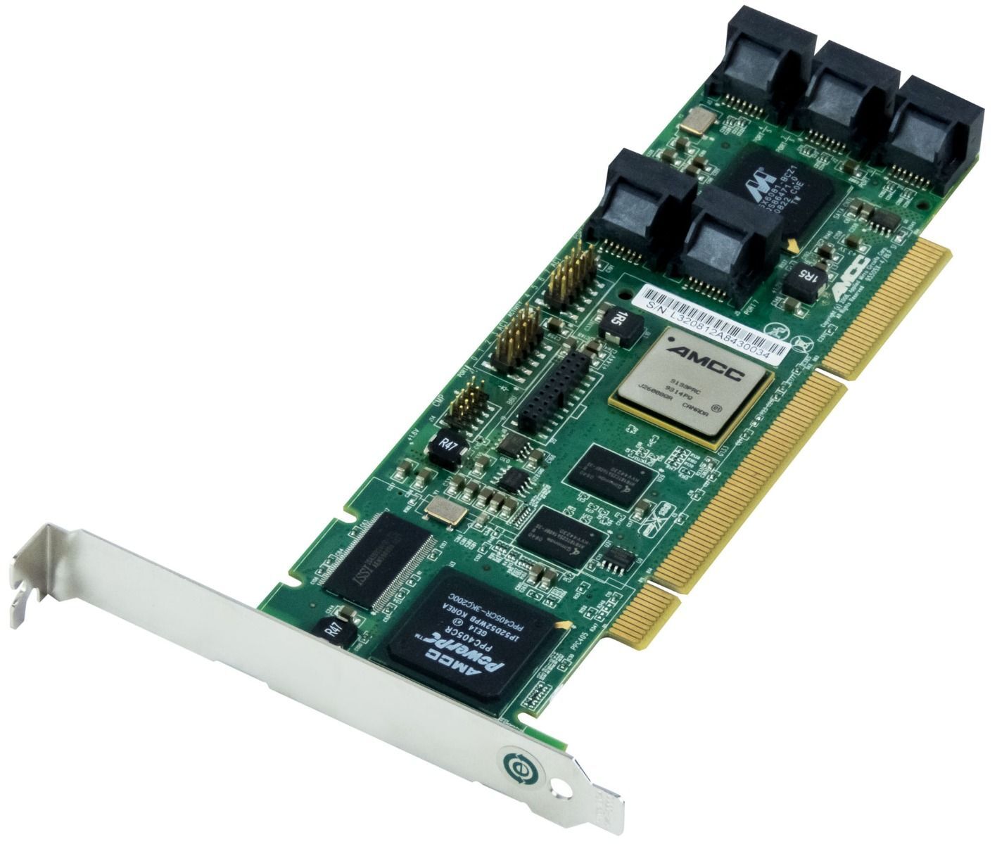 Controller Raid Card 3ware AMCC 9550SXU-8LP PCI-X SATA Raid Controller