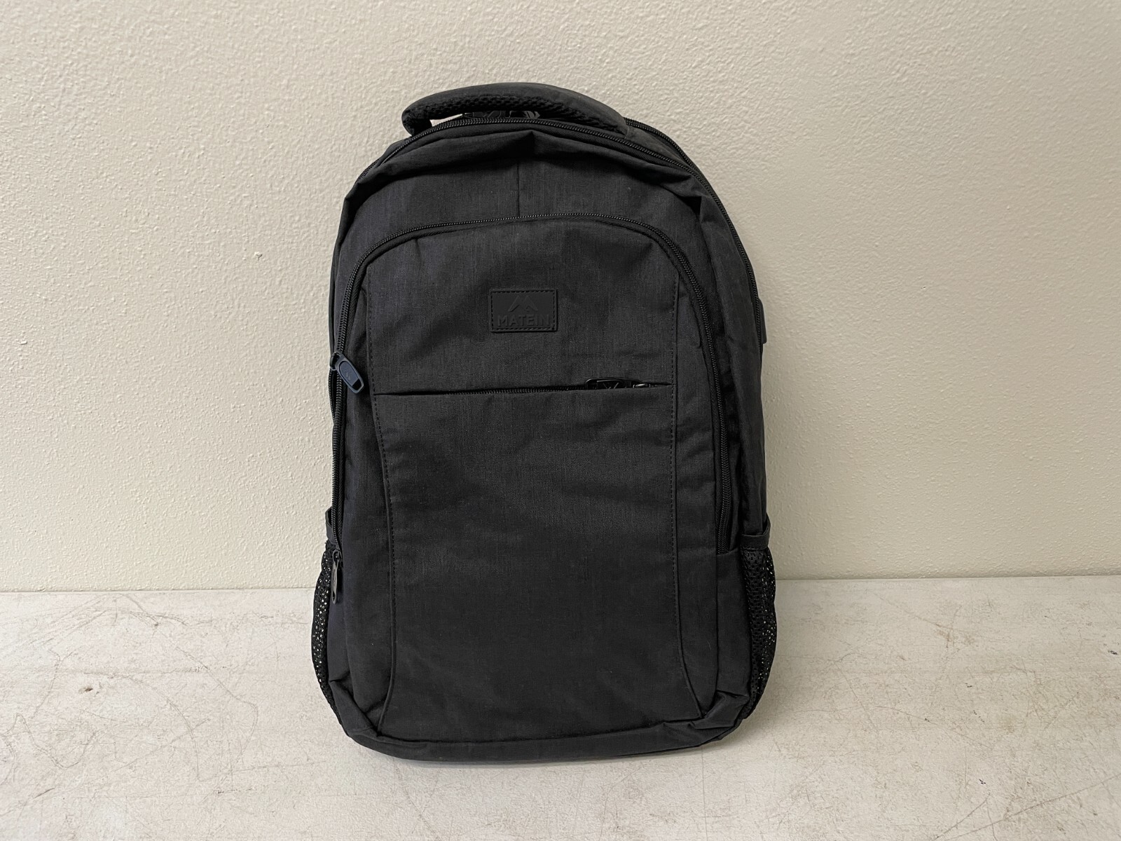Matein 17 Inch Laptop USB Charging Port Anti-Theft Black Extra Large Backpack 