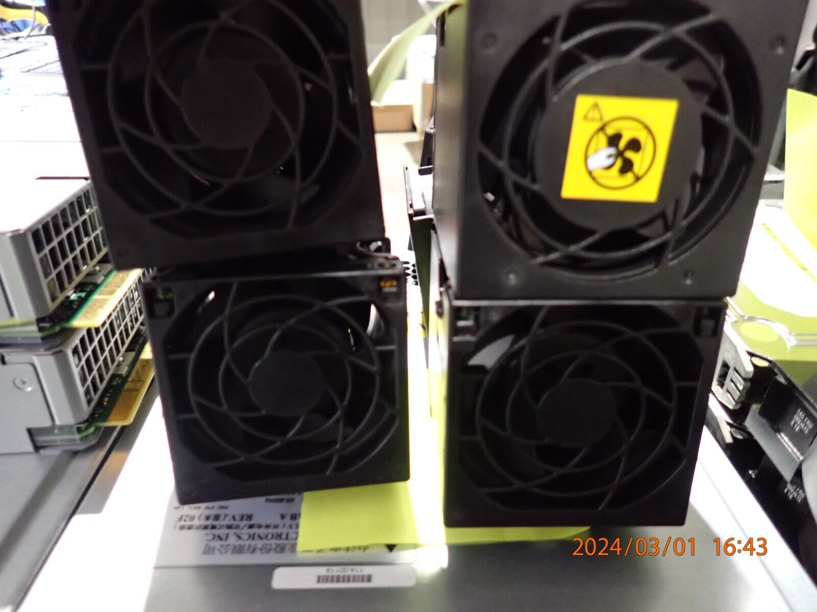 IBM Power8 Server S822/S824 60MM Cooling Fan Assembly PN: 00FV726
