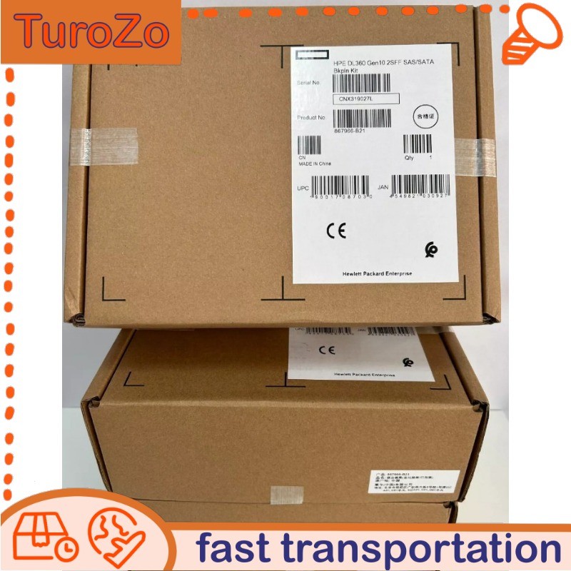 867966-B21 869422-001 NEW HPE DL360 Gen10 2SFF SAS/SATA Backplane kit 875554-001