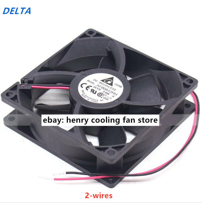 For Delta AFB0912HH DC 12V 0.40A 92*92*25mm Axial cooling fan Ball bearing