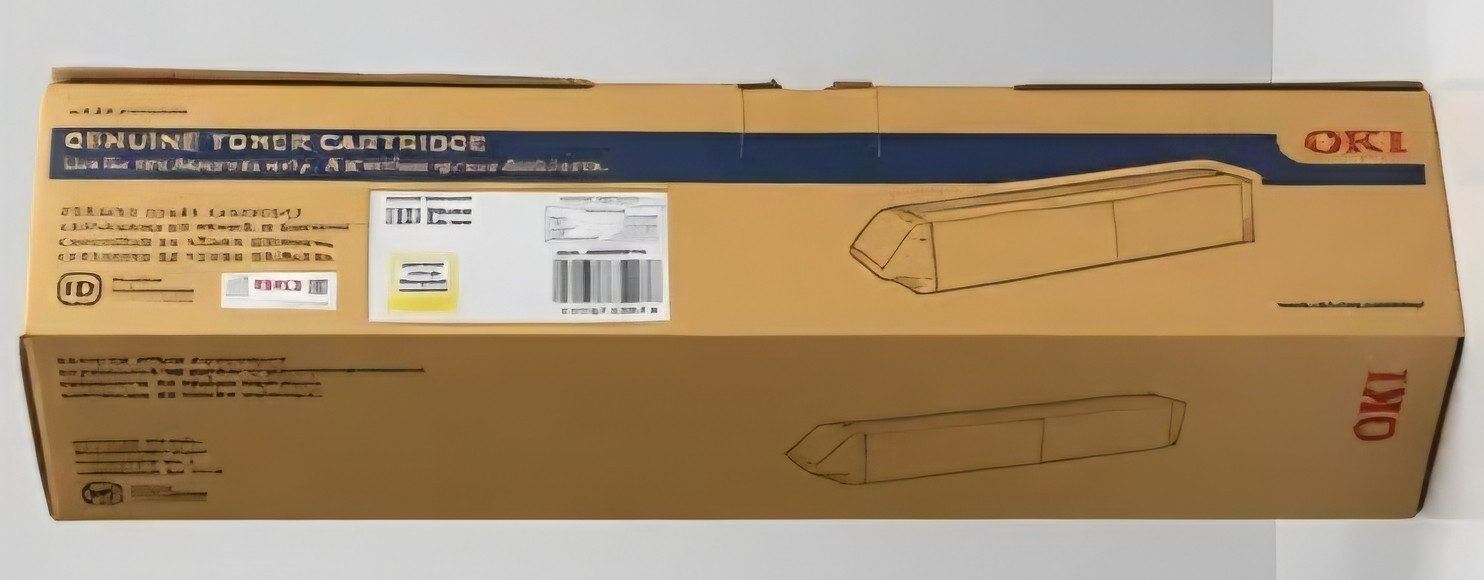 OKI Genuine Original Yellow Laser Toner Cartridge 45536513 for C931 and C941