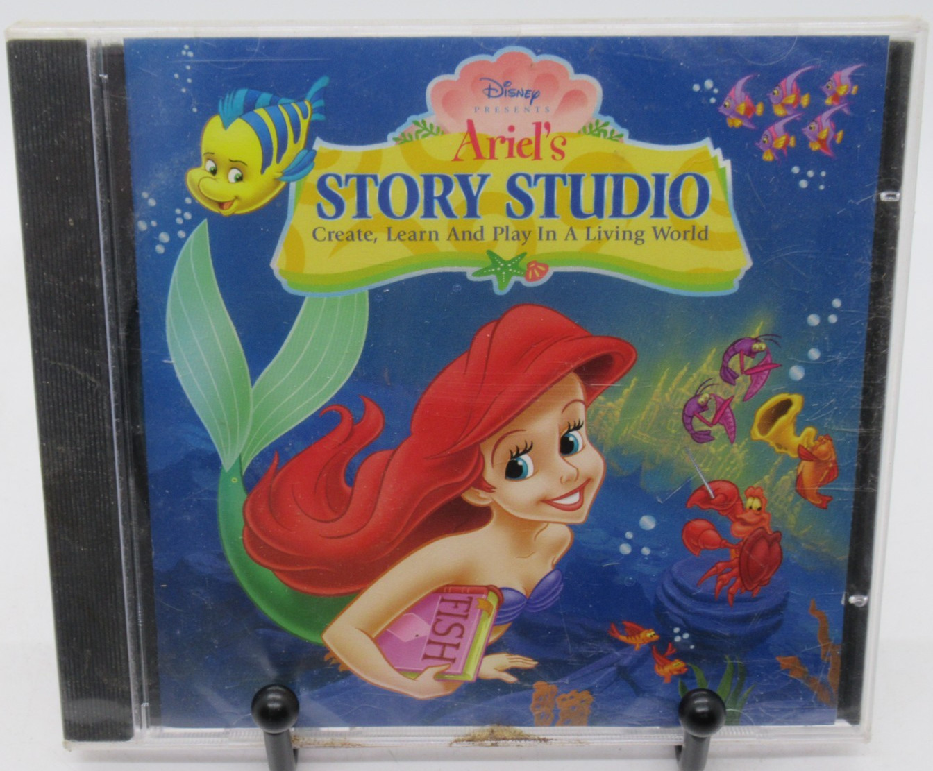 DISNEY - ARIEL'S STORY STUDIO: CREATE LEARN & PLAY IN A LIVING WORLD PC CD-ROM
