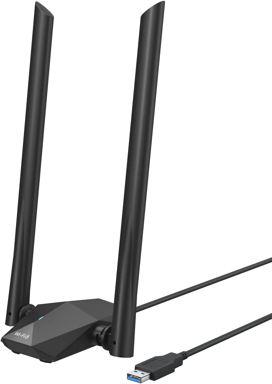 Brostrend AX1800 USB Wifi 6 Adapter Long Range, High Gain Antennas, USB 3.0