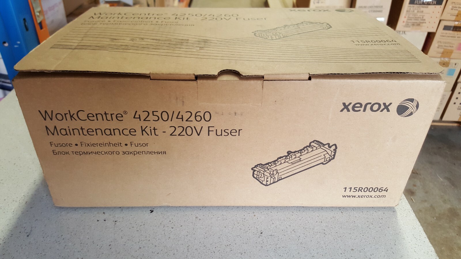 Genuine Xerox 115r00064 Maintenance Kit Fuser for WorkCentre 4250 4260 Brand New