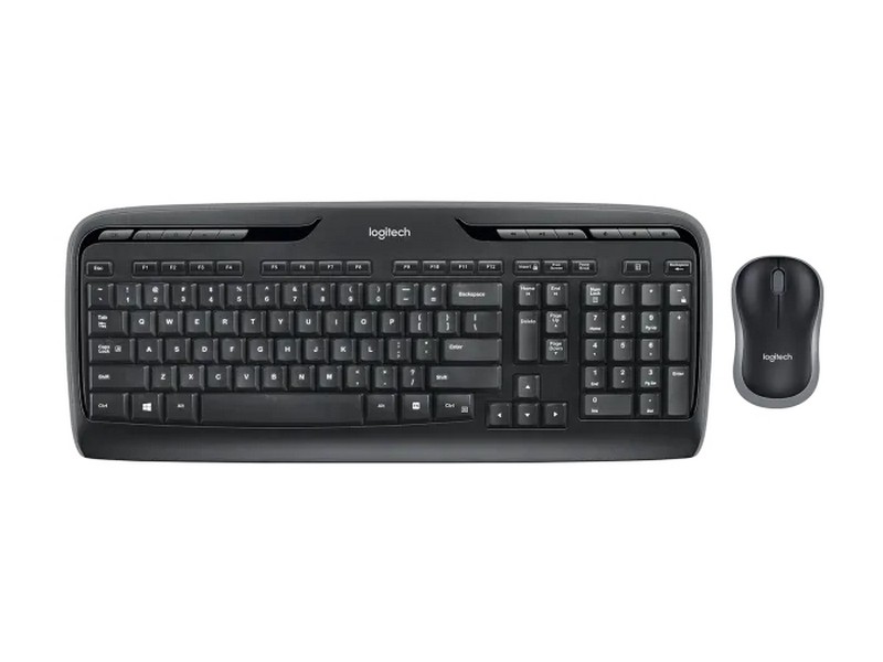 Logitech 920-002836 Wireless Desktop MK320 Cordless Keyboard & Mouse