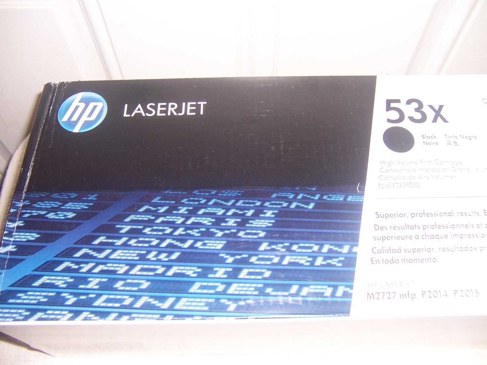 HP LaserJet 53X - Black Toner Cartridge - (Q7553X)