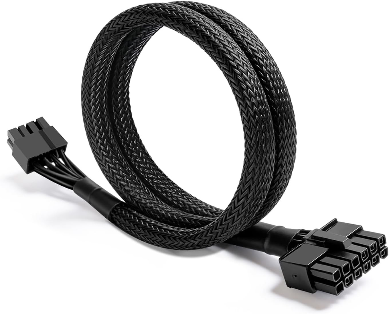 of PCIE Power Cable for Be Quiet 65CM, 12-Pin to 6+2 Pin, Male-to-Male GPU Ca...