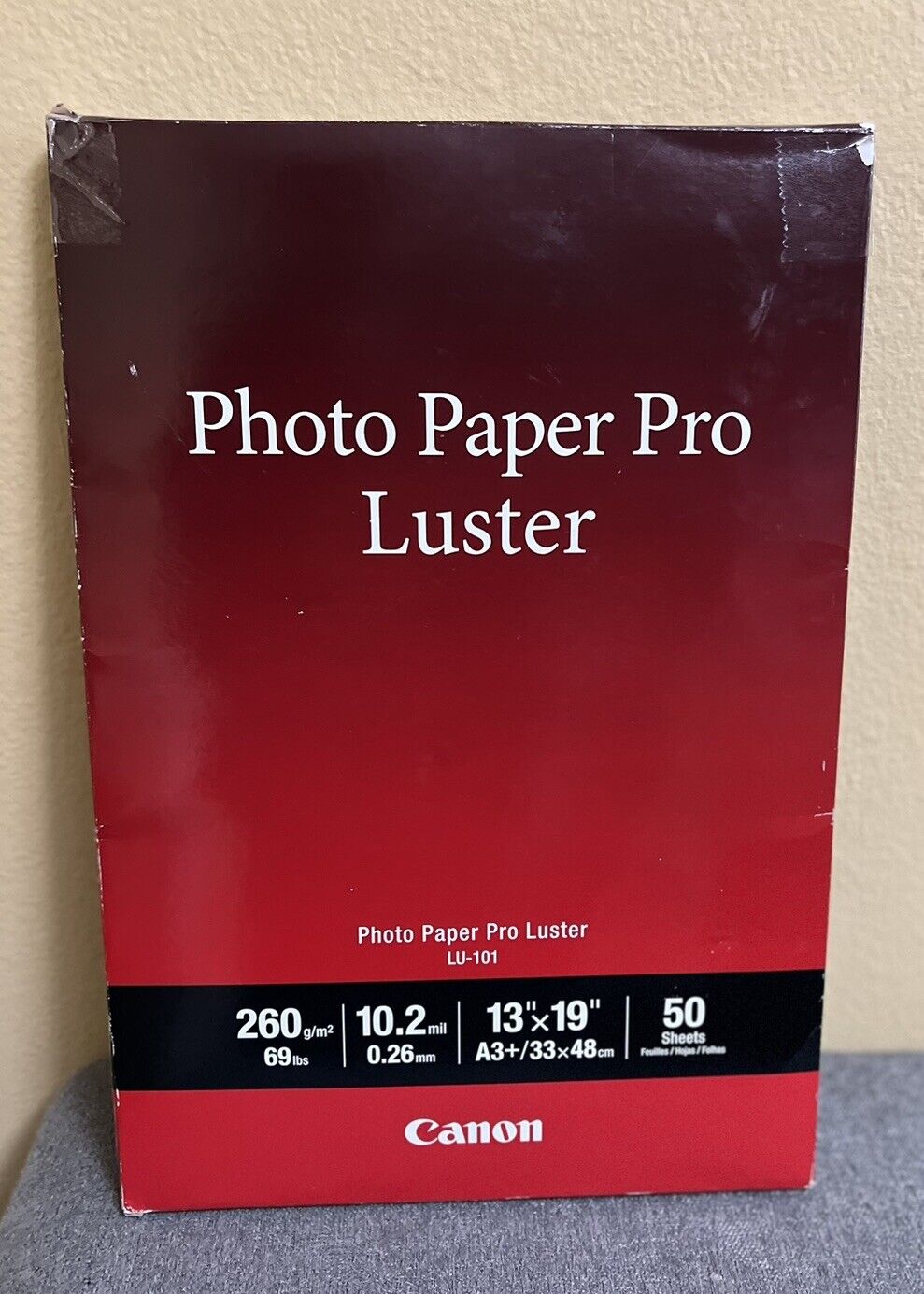 Canon Pro Luster Inkjet Photo Paper LU-101 13\