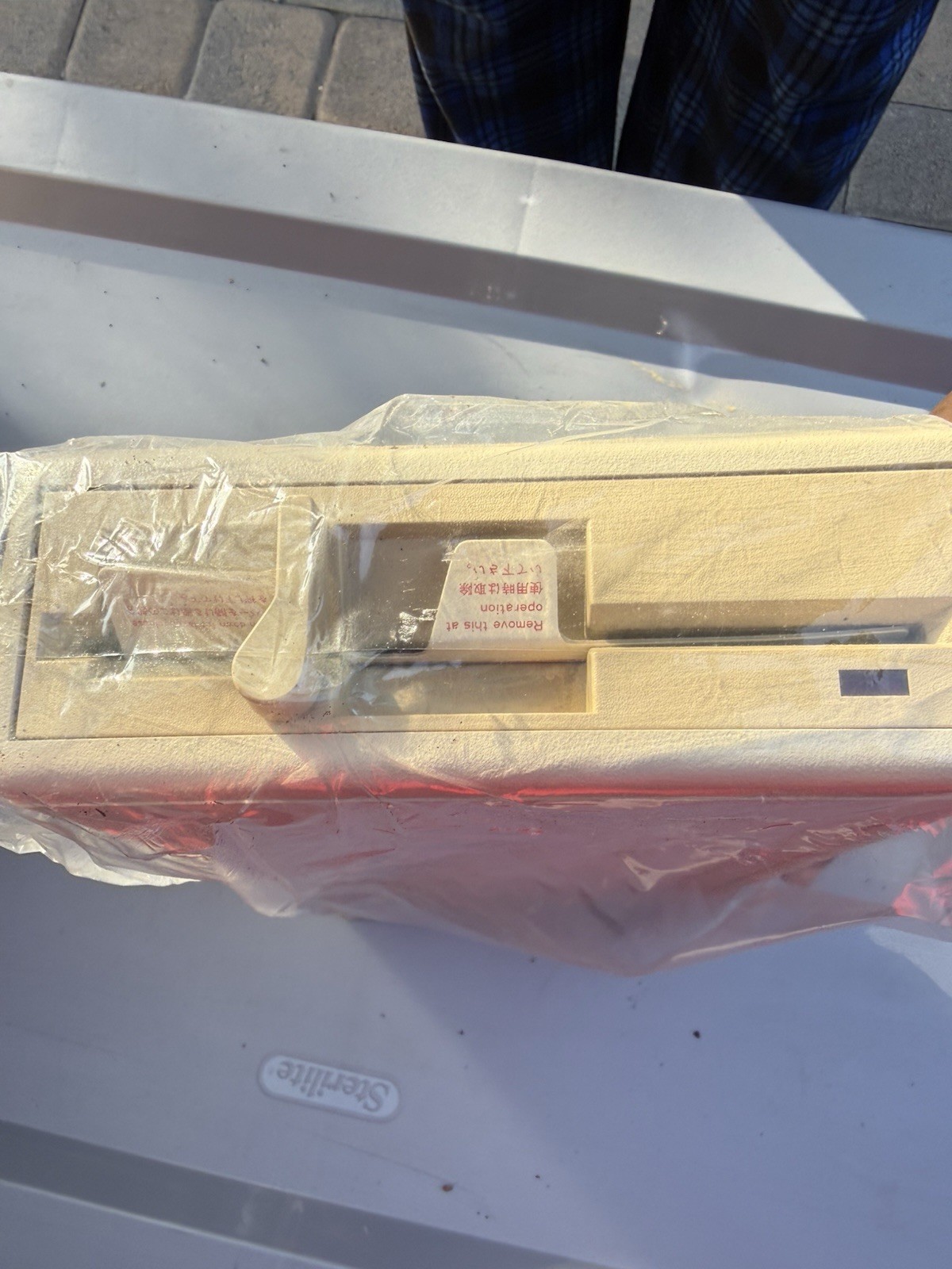 NOS Vintage Tandy 5 1/4" 360K External Disk Drive (25-1060) - Unused w/ Cable