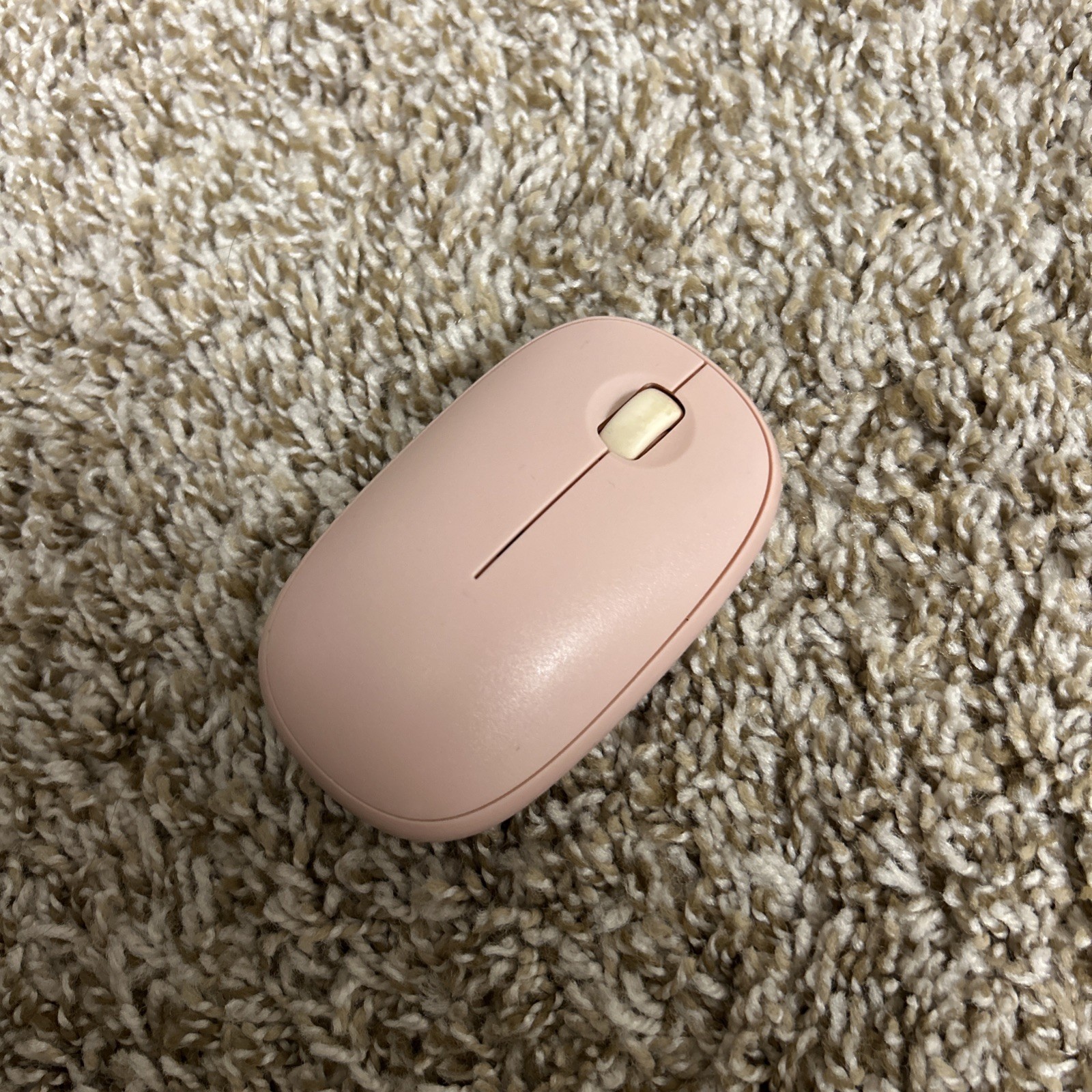 Onn Slim Wireless Mouse Pink