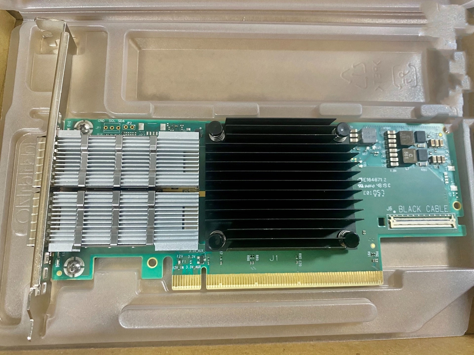 MELLANOX MCX653106A-HDAT MELLANOX ConnectX-6 VPI Adapter Card HDR/200GbE