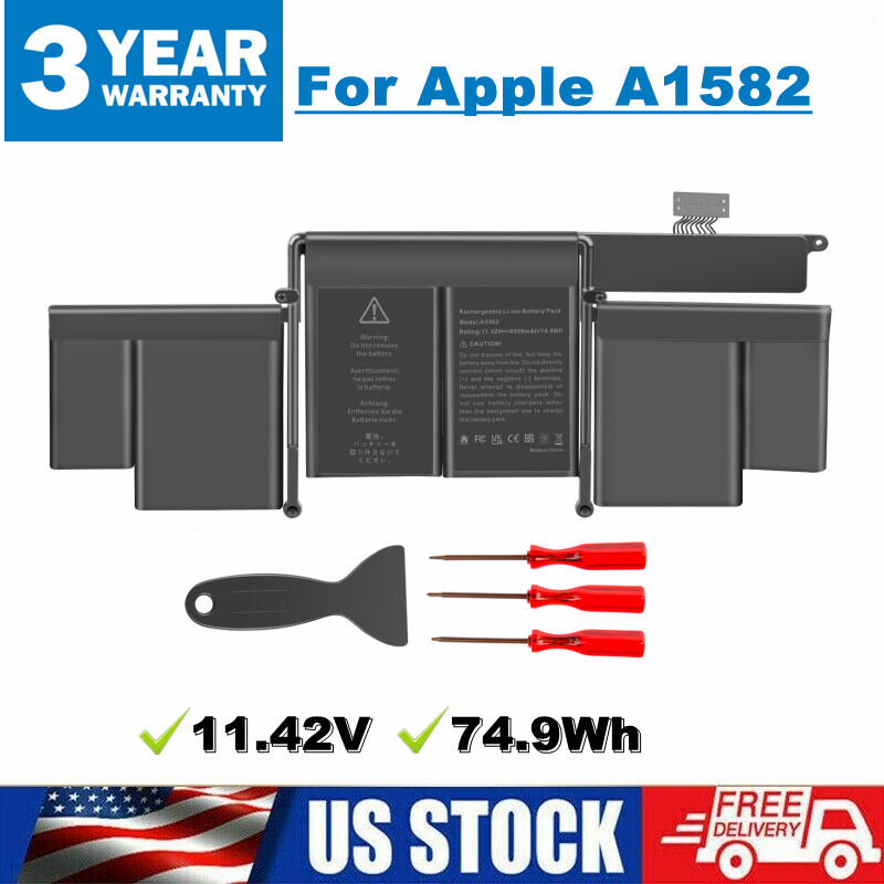 A1582 Battery for MacBook Pro 13" Retina A1493 A1502 2013 2014 2015 EMC 2835