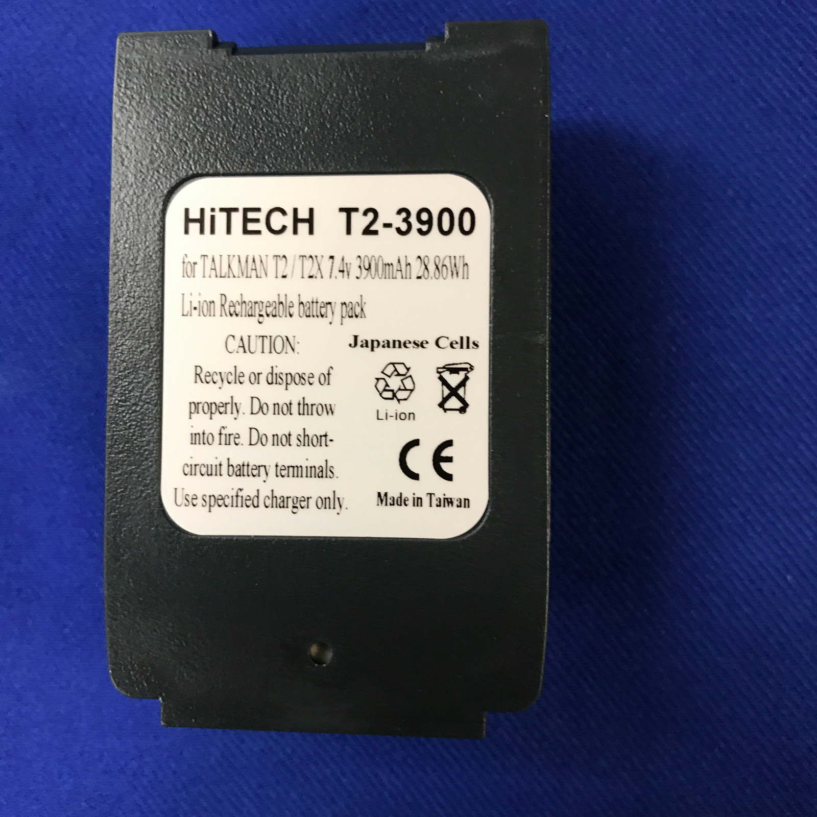 10 Batteries(Japan Lion7.4v3.9A) For VOCOLLECT/Honeywell #730021 TALKMAN T2/T2X.