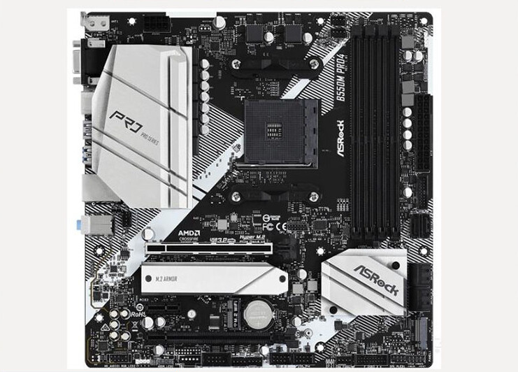 For ASRock B550M Pro4 Desktop Motherboard Socket PCI-E 4.0 M.2 B550 AM4