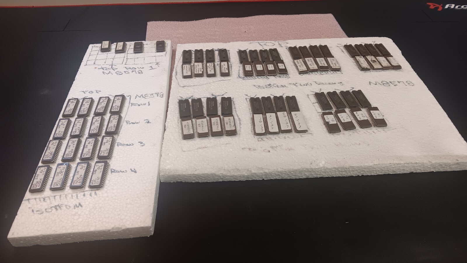 LOT OF 76 DEC Digital M8578 MRV11-D CHIPS