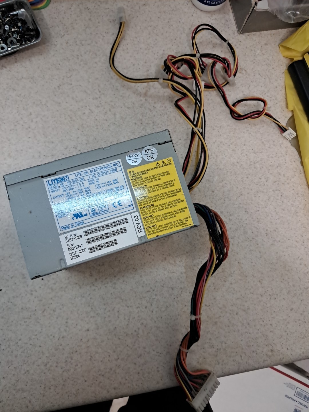 PS-5251-08HT  LiteOn 5187-1098