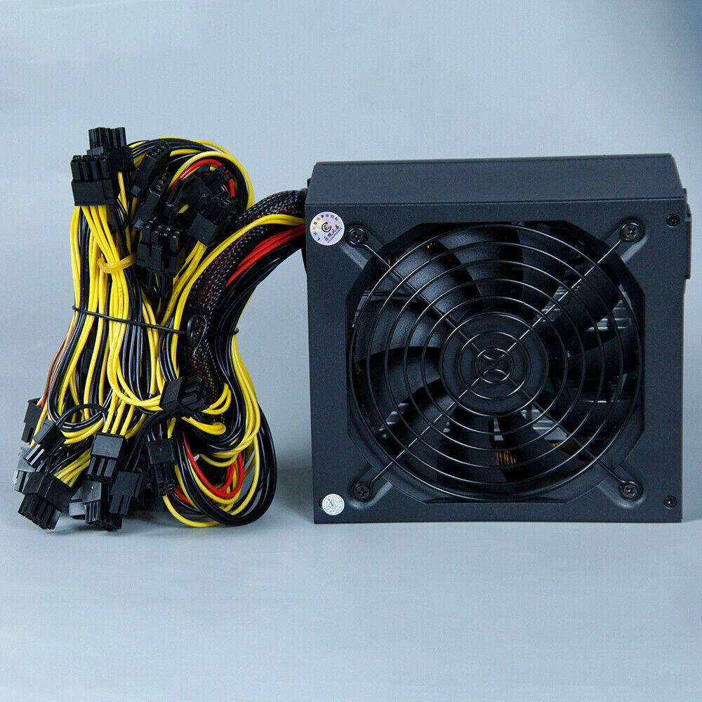 ATX 1800W Modular 8 GPU Miner 110-240V PSU GPU Mining Power Supply