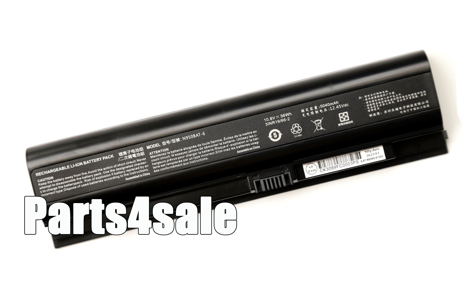 N950BAT-6 Genuine Battery for Clevo N950KP6 ZX7-CP5S2 ZX7-CP7S2 N957TD TX9 TX8