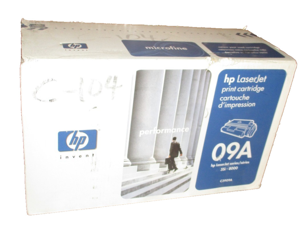 HP 09A C3909A Black Toner Cartridge