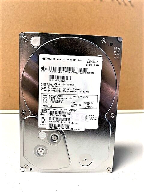 HITACHI   Internal HDD  1TB  3.5-inch  7200RPM