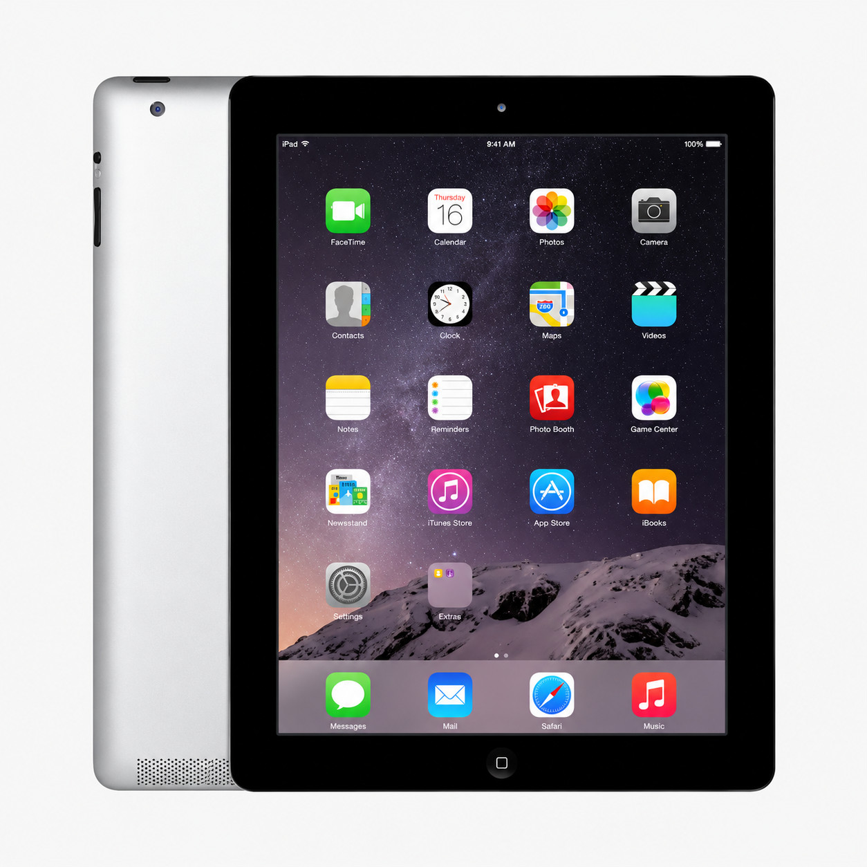 GOOD Apple iPad (4th Gen) A1460 16 GB, 32 GB, 128 GB Wi-Fi Cellular, 9.7" Silver
