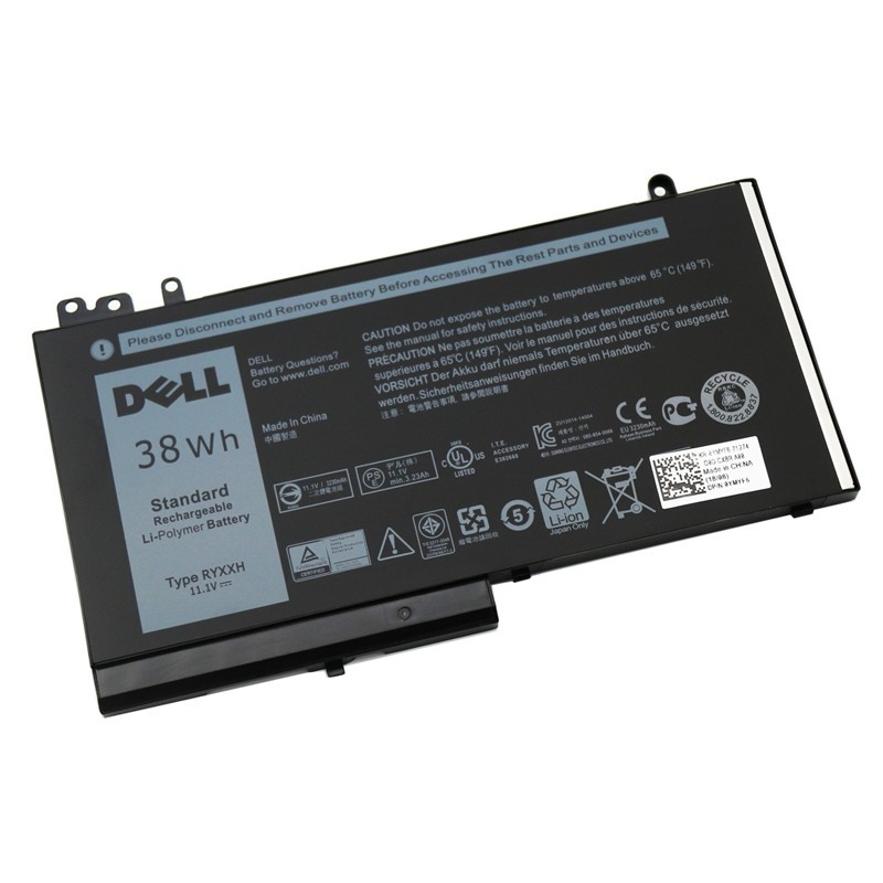 OEM Dell Latitude E5250 E5450 3150 3160 38Wh Li-Ion Laptop Battery RYXXH  38Wh