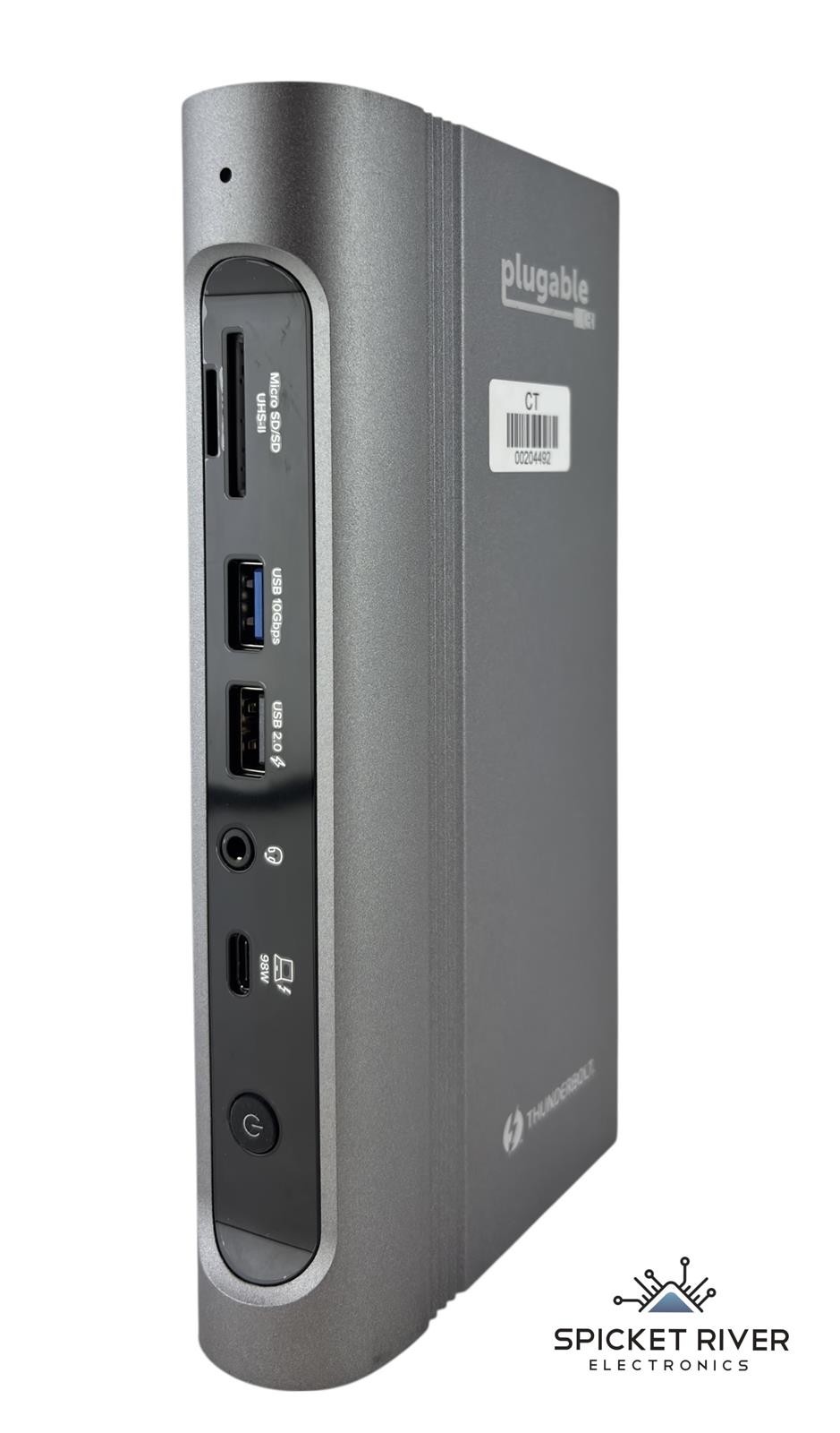 Plugable TBT4-UDZ 16-in-1 Thunderbolt 4 Quad Display Docking Station - No AC