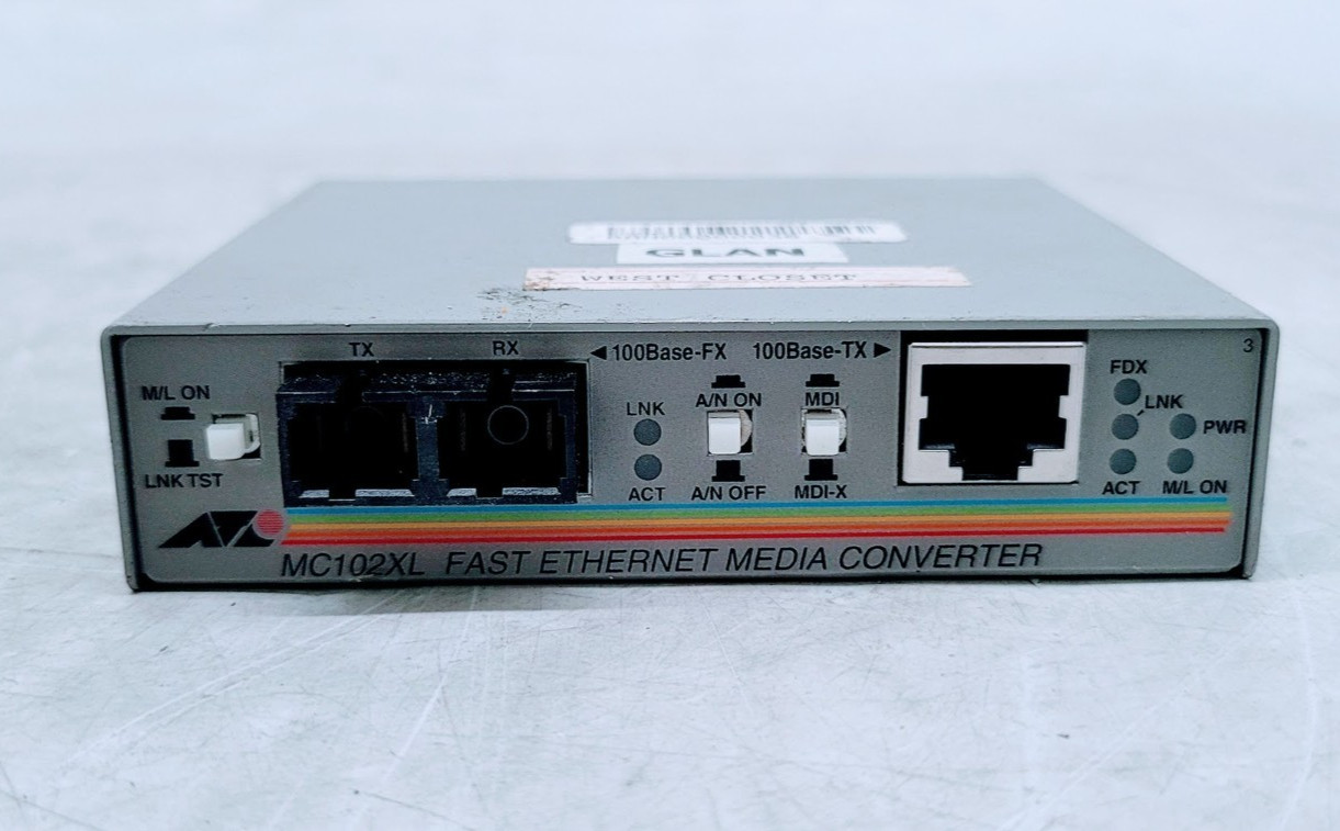 Allied Telesyn AT-MC102XL Fast Ethernet Media Converter