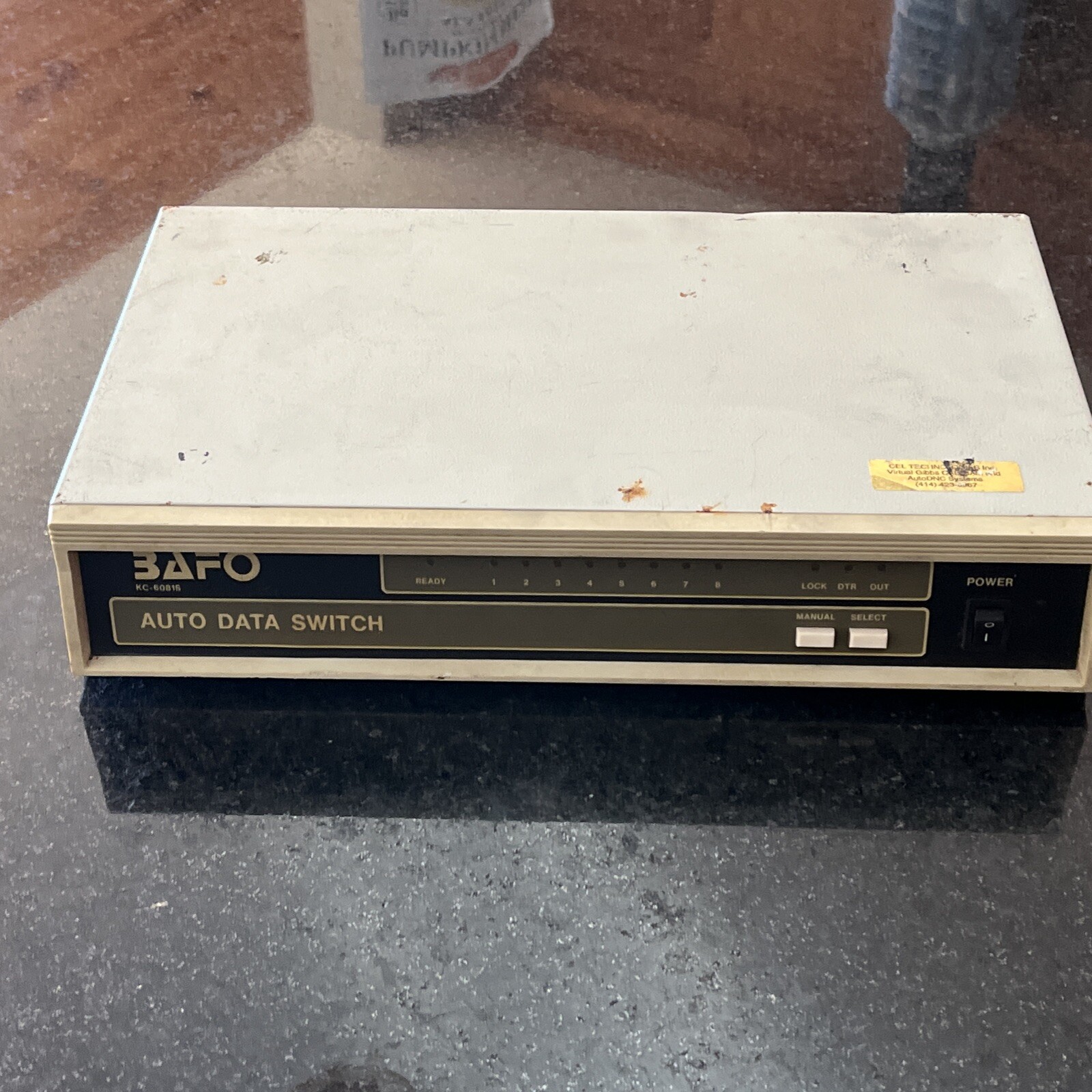 Bafo KC-6081S Auto Data Switch Non-Powered Vintage PC Parallel Printer Sharing